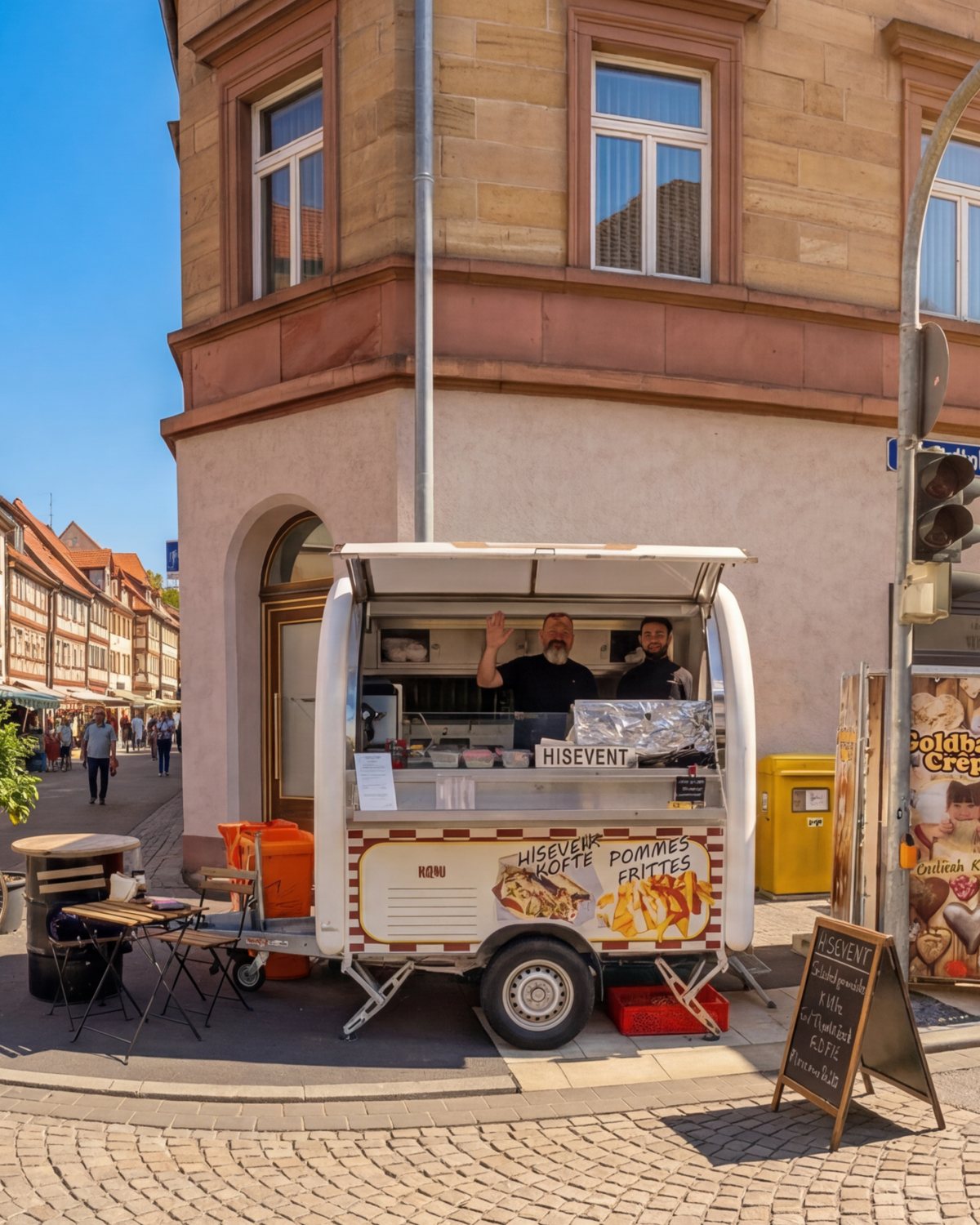 Marktplatz bei Rothenbuch.